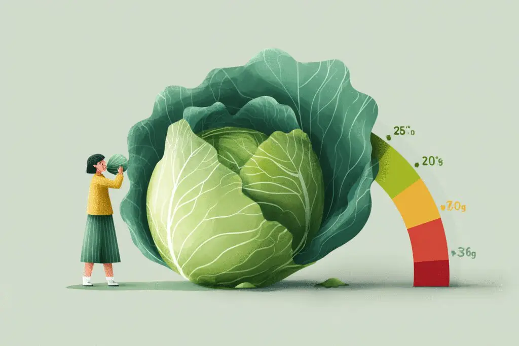 An energy gauge going up while a calorie gauge stays low answering is cabbage good for weight loss