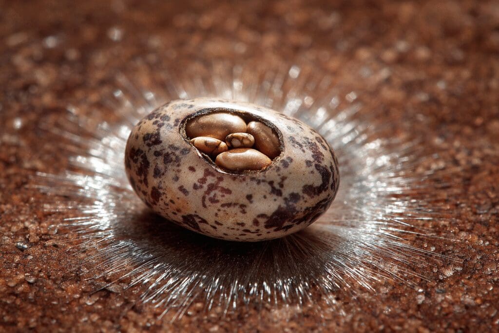 A pinto bean acting as a magnet for nutrients explaining the FAQ on are pinto beans good for weight loss